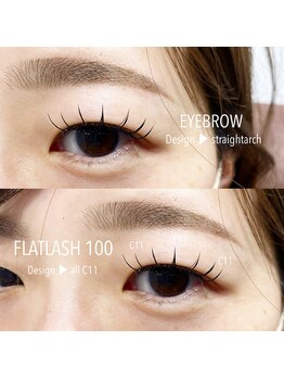 ミューズ 成田店(MUSE)/フラットラッシュ×アイブロウ