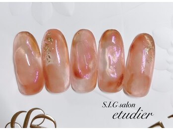 S.I.Gサロン エチュデイエ(etudier)/☆ぷっくりミラーニュアンス☆