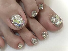 キラキラ全指埋め尽くし￥12000