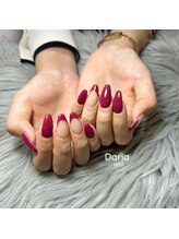 ダリア(Daria)/秋冬人気なボルドーネイル♪♪