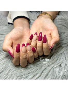 ダリア(Daria)/秋冬人気なボルドーネイル♪♪