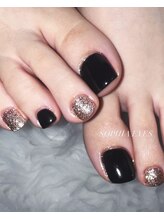 ソフィアアイズ 倉敷店(SOPHIAEYES)/フット　シンプルワンカラー