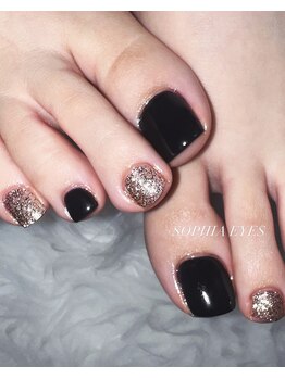 ソフィアアイズ 倉敷店(SOPHIAEYES)/フット シンプルワンカラー