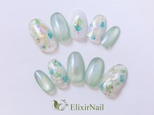 エリクサーネイル 新橋(Elixir Nail)/定額a シンプル／クーポン使用