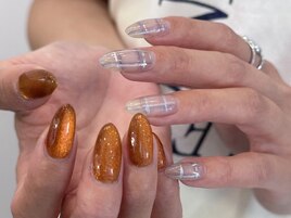 こっくりカラーとチェックアート