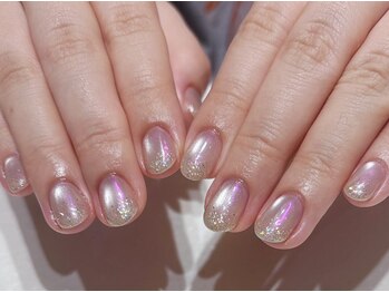 リリー 薬院店(Lily)/マグネット×ラメグラデ