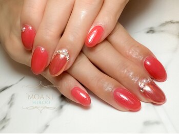 モアニヒロオ 広尾駅前店(MOANI Hiroo)/マオのビビッドレッド♪
