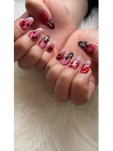 ミミネイル(mimi nail)/甘酸っぱバレンタインネイル