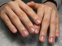 オムネイル 渋谷(HOMME NAIL)/クリアジェルネイル ¥4.400