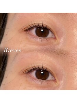 リアイズ 楽々園店(R:eyes)/束感まつ毛パーマ
