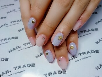 ネイルトレード 西荻窪店(NAIL TRADE)/水面ネイル