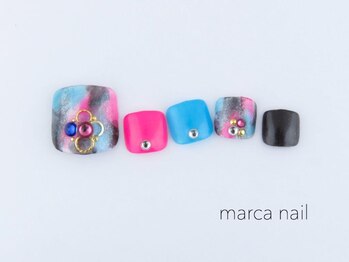 マルカネイル(marca nail)/フット定額デザインコース