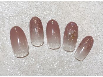 ルアナロア(Luana loa)/ピンクグラデーションネイル