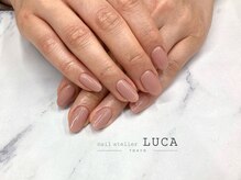 ネイルアトリエルカ(nail atelier LUCA)/W-536　シェラックピンクネイル
