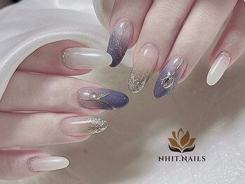 ニットネイル(Nhit.nails)の写真/【美フォルム×デザイン】大人可愛いトレンドデザインから個性的なデザインまで幅広くご用意◎