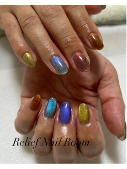 リリーフネイルルーム(RELiEF NAiL ROOM)/マグネットデザイン