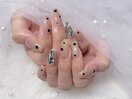 ハートネイル¥8000