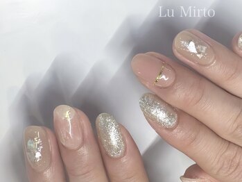 ル ミルト(Lu Mirto)の写真/【大阪上本町駅徒歩1分☆】手描きやニュアンスが得意なネイルサロン**持ち込みデザインOK☆