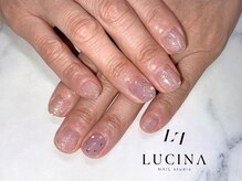 ネイルスタジオ ルキナ(LUCINA)/T-209 大人上品フラッシュネイル