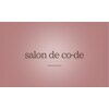 サロンドコーデ(salon de co-de)ロゴ