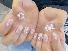 ネイルプリンセス(Nail Princess)/クリスマスキティちゃんネイル