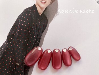 アグニークリッシェ(Agunik Riche)/【ハートネイル】
