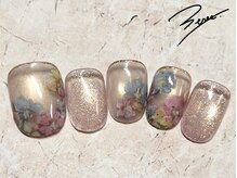 トレス ネイルサロン(3.tres.Nail Salon)/☆レトロフラワーニュアンス☆