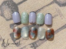 エヌズネイル 三鷹駅前北口店(n’s nail)/秋Design 定額8600/9600