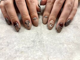 クリスマスネイル