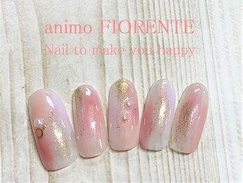 アニモフィオレンテ 三郷店(animoFIORENTE)/【定額ネイル】￥7980