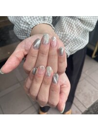 大理石ネイル