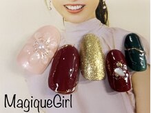 マジックガール 津田沼店(MagiqueGirl)/【お花ネイル】