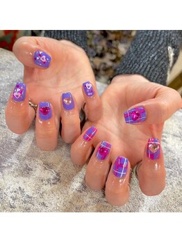 モレリア 心斎橋店(morelia)/チェックネイル