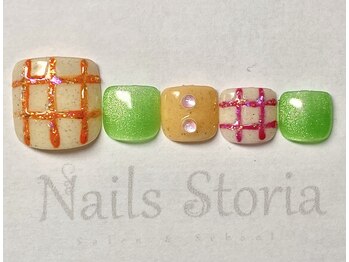 ネイルズ ストーリア(Nails Storia Salon&School)/フットアート