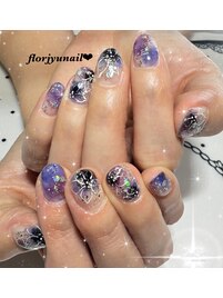 フラワーニュアンスnail