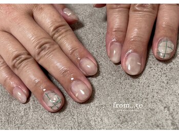 フロム トゥ(from to)/ニュアンスネイル