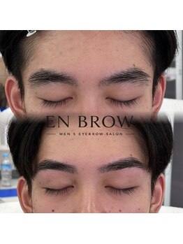 メンズ眉毛サロン EN BROW 六本木店【メンズアイブロウ/まつげパーマ/肌ピーリング】/眉毛スタイリング