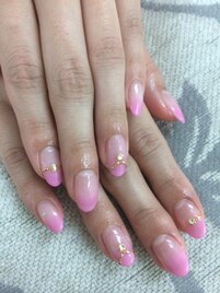 ジェルアートつけ放題¥8200