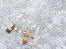 スリー(THREE)/July,2021/nail design