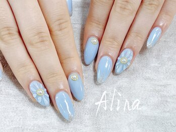 エリナネイルサロン池袋(Alina Nail Salon)/お花ネイル