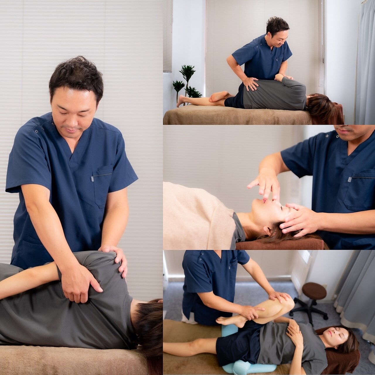【全身スペシャル整体】全身整体＋お顔の整体〈80分〉肩こり腰痛　お顔の悩み