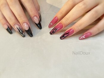 ネイル ドゥ 岡山駅前店(Nail Doux)/ファイヤーネイル