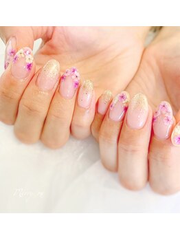 押し花フレンチ