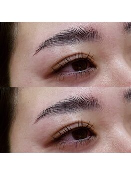 エステアンドアイラッシュ マシェリ(machery)/マツゲパーマ 眉毛 デザイン