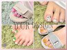 《たなな施術》 【フットネイル/オフ込み】 持ち込みデザインネイル