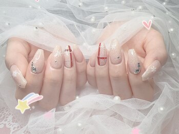 ブリー(Brille)/クリスマスネイル