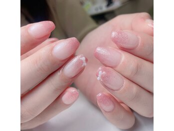 メオネイル(MEO NAIL)/ラメグラデーション