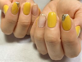 ニュアンスミラーネイル♪