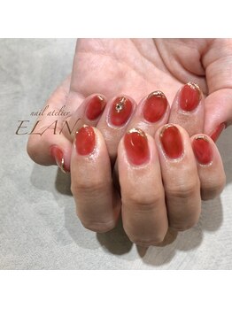 エラン(ELAN)/ボルドーネイル