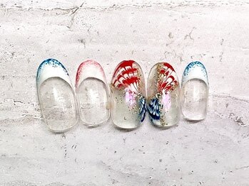 スーン(S∞N)/選べるデザイン定額ネイル￥7980